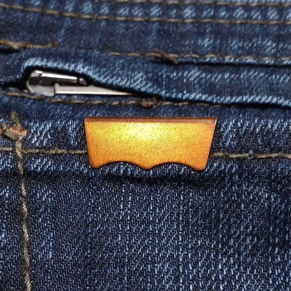 Levi's 511 Skinny Jeans Size 40x32 Slim Fit Y2K Zipper Pocket Denim VTG